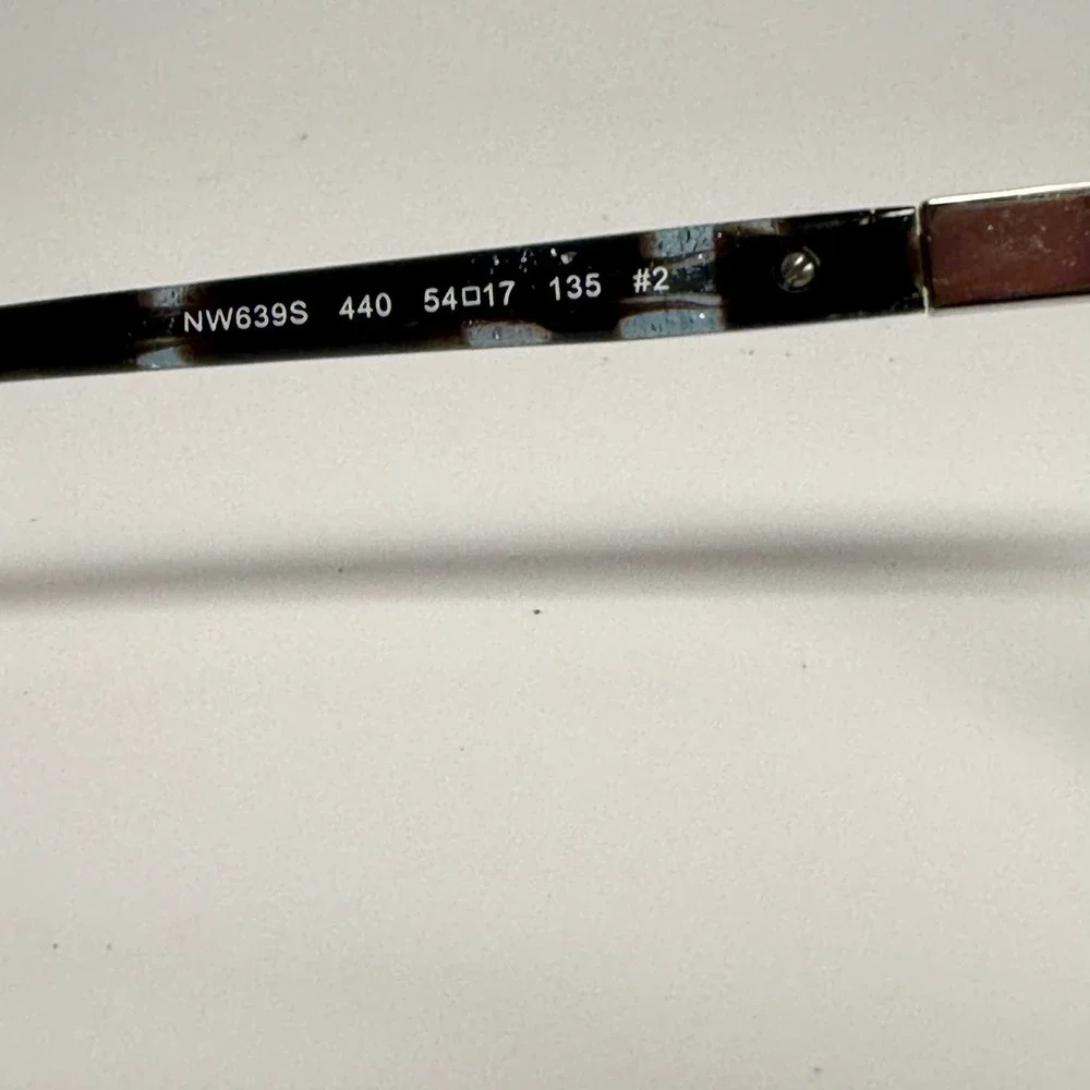 Nine West NW639S 440 Blue Black Tortoise Cat Eye Eyeglass Frames 54-17-135